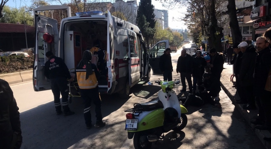Bilecik'te meydana gelen trafik kazasında 1 kişi yaralandı