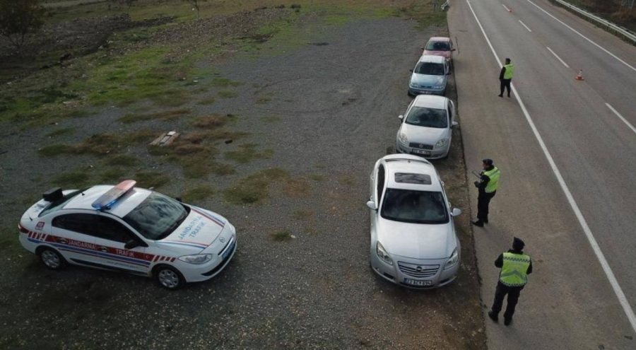 Jandarmadan dron destekli denetim