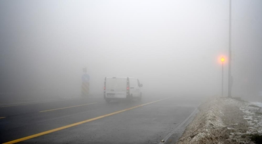 Bolu Dağı'nda yoğun sis!
