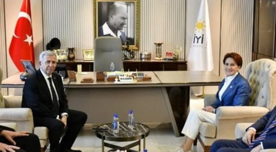 Mansur Yavaş'tan Meral Akşener'e ziyaret