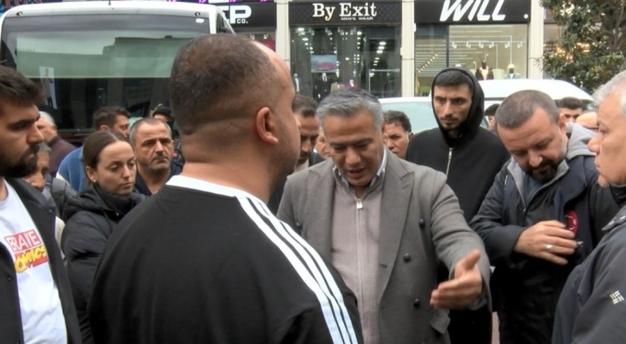 İstanbul'da iş hanında tahliye gerginliği