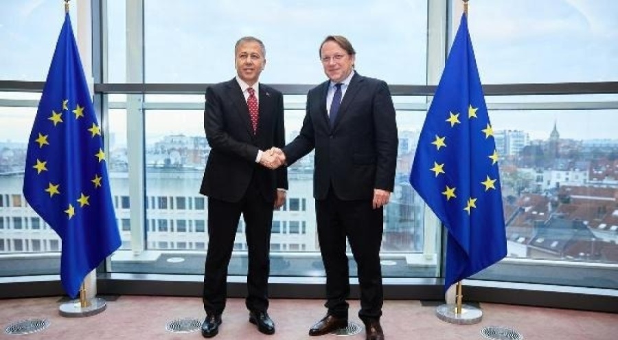 Bakan Ali Yerlikaya, Brüksel'de