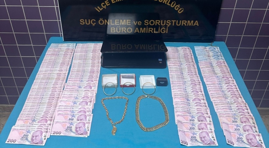 Bursa'da evden 900 bin liralık hırsızlık yapan 2 şahıs yakalandı