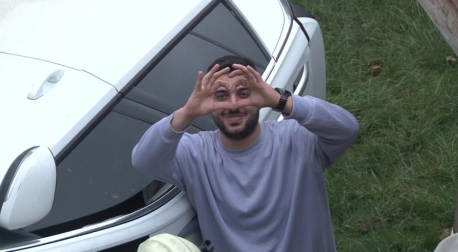 İstanbul'da otomobil 4 metre yükseklikten bahçeye düştü! 'Yine ölmedik çok şükür'