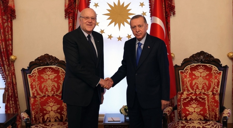 Cumhurbaşkanı Erdoğan, Lübnan Başbakanı ile görüştü