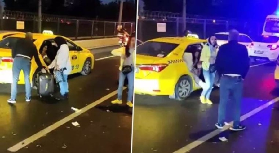 Yolcu seçen taksiciye trafikten men cezası