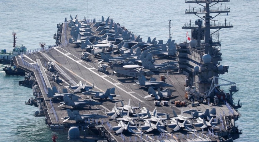 CENTCOM duyurdu: ABD uçak gemisi, Basra Körfezi'ne girdi