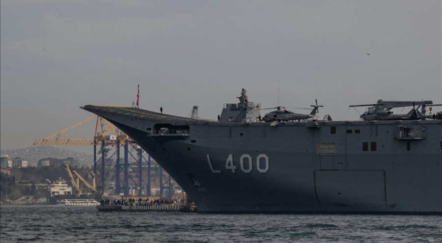 TCG Anadolu, İzmit Körfezi'ne demir atacak