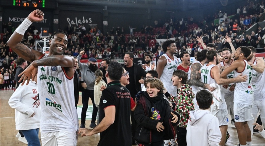 Pınar Karşıyaka, Strasbourg'u yenerek liderliğe yükseldi