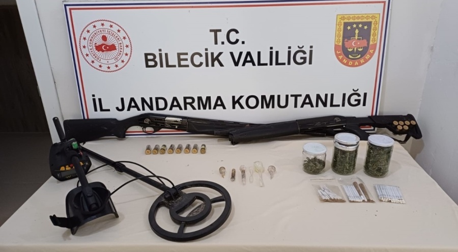 Bilecik'te uyuşturucu operasyonu