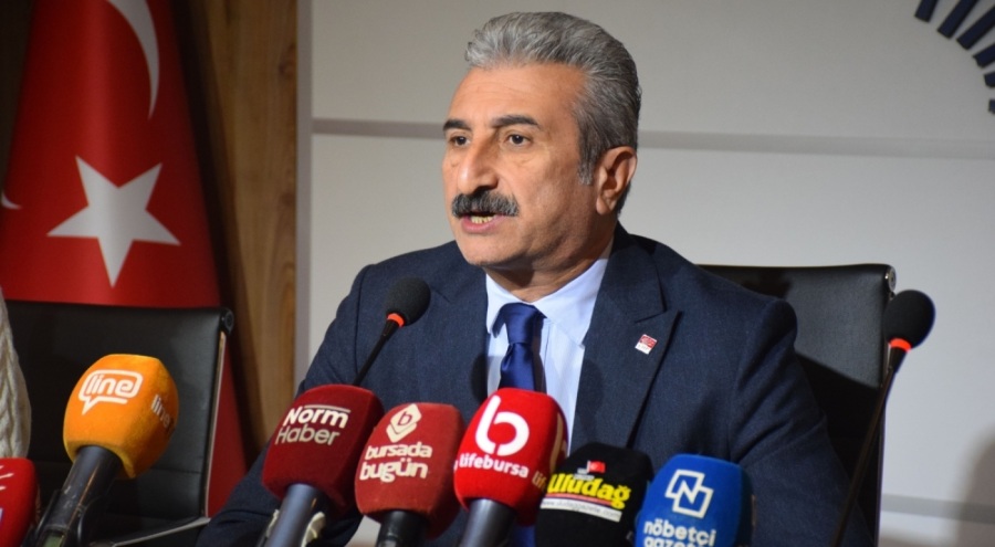 CHP Bursa İl Başkanı Yeşiltaş: 'Recep Tayyip Erdoğan' kanunlarına karşı hukuku savunuyoruz