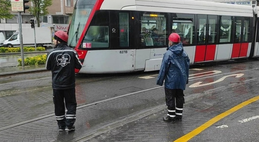 Kabataş-Bağcılar tramvay hattında seferlerin normale döndüğü açıklandı