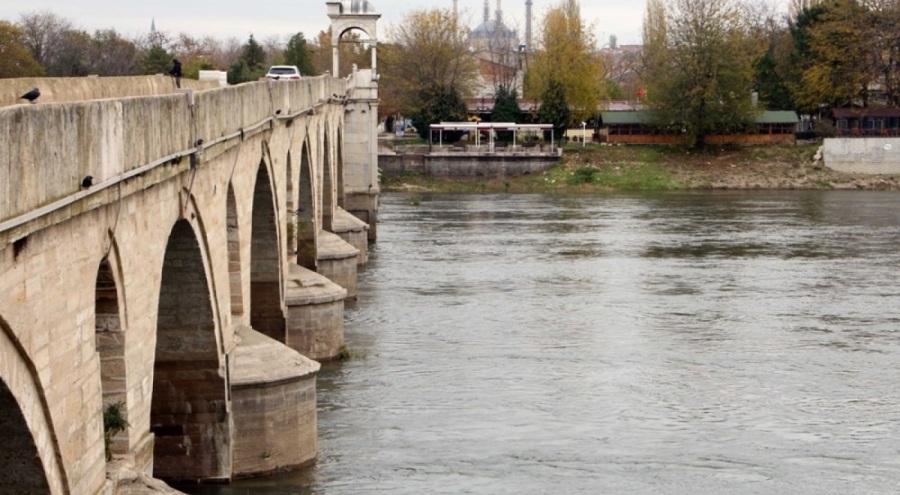 Meriç ve Tunca nehirlerinin debisi yükseldi