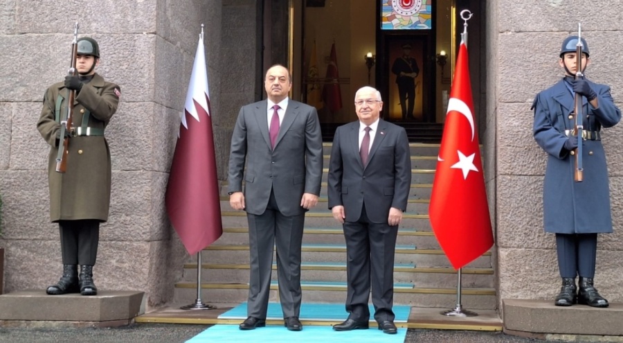 Bakan Güler, Katar Savunma Bakanı ile görüştü