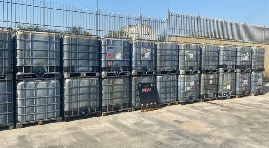 Kocaeli'de 7 ton kaçak akaryakıt ele geçirildi
