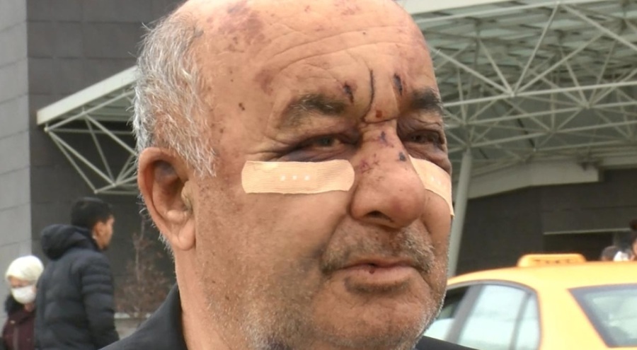 Taksi şoförünü dövüp, parasını çaldı
