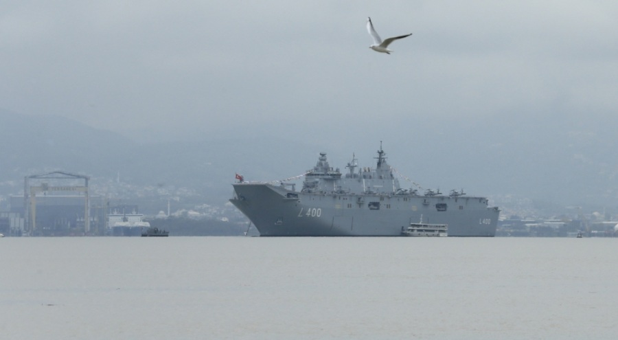 TCG Anadolu Kocaeli'de ziyarete açıldı