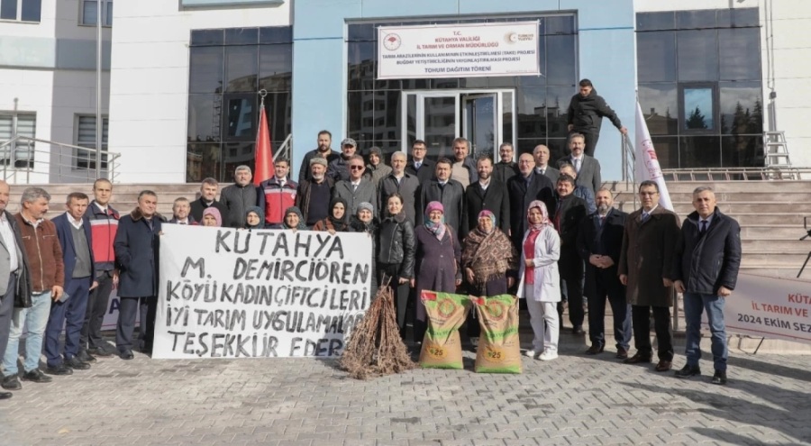 Kütahya'da üreticiye 330 milyon TL'lik destek