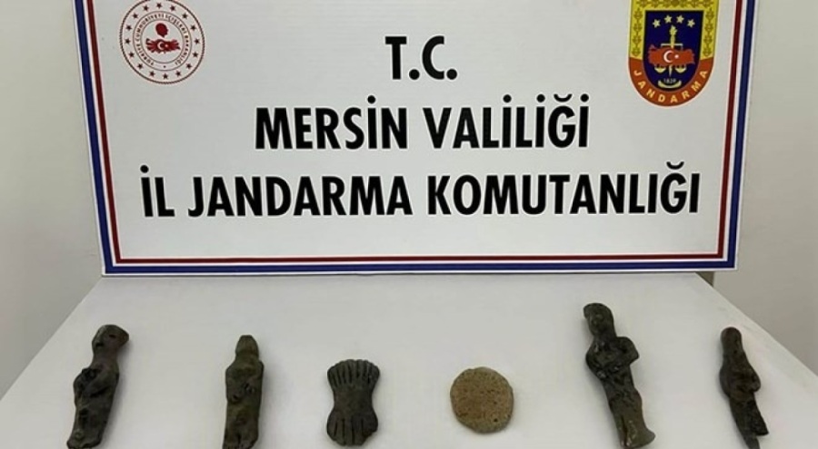 Evinde tarihi eser bulunan şüpheli gözaltına alındı