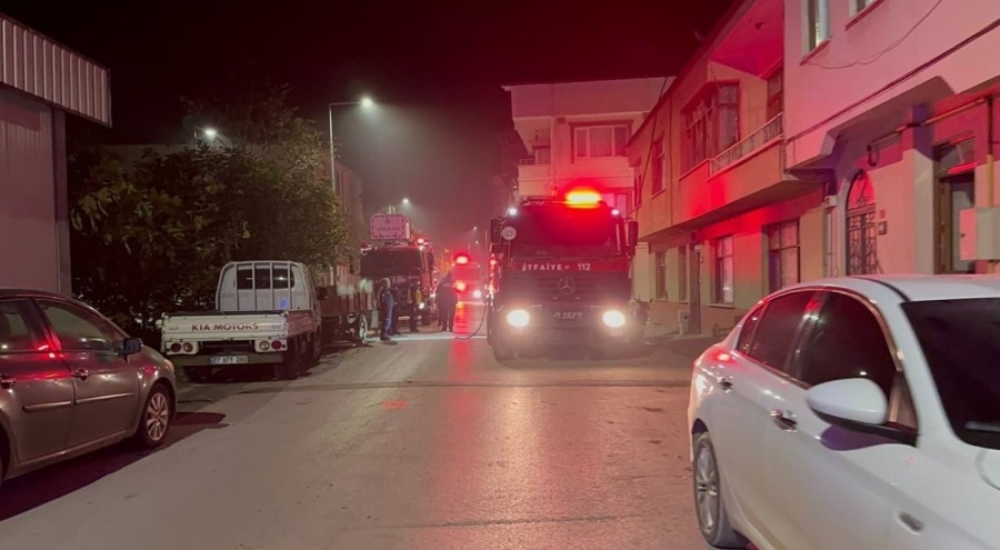 Bursa'da yangın paniği!