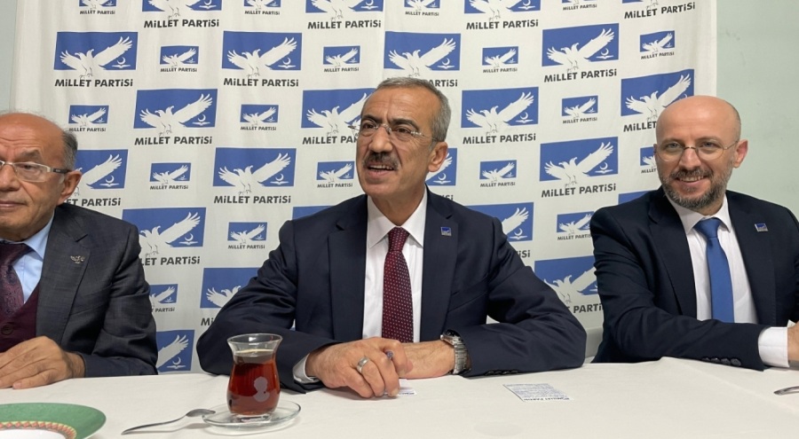 Bursa'da temaslarda bulunan Millet Partisi'nden yerel seçim mesajı