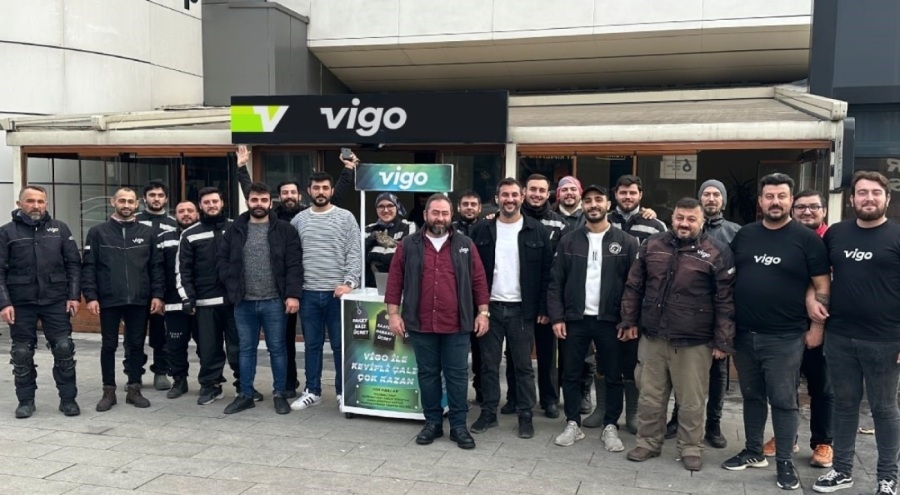 Bursa'da motokuryeler buluştu