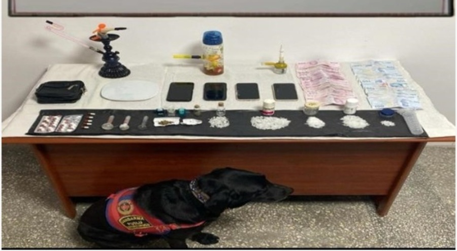 Amasya'da uyuşturucu ticaretine 3 tutuklama