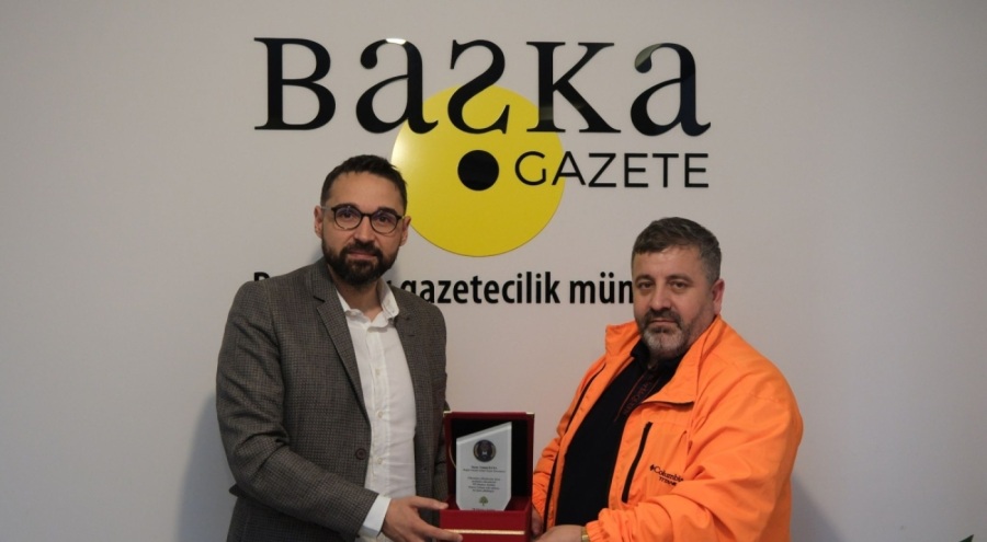 TR Düşünce Kulübü'nden Başka Gazete'ye anlamlı ziyaret