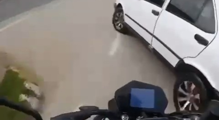 Bursa'da hatalı dönüş kazaya yol açtı!
