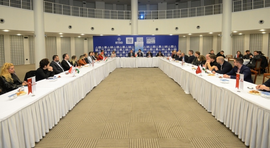 Bursa'da "Türkiye-Macaristan İş Forumu ve İkili İş Görüşmeleri" yapıldı