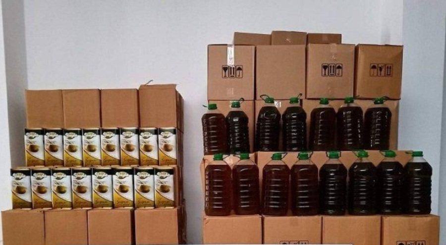1,5 milyon lira değerinde kaçak zeytinyağı ele geçirildi