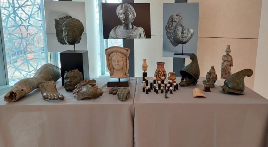 Yasa dışı yollarla ABD'ye götürülen 41 tarihi eser, Türkiye'ye dönüyor