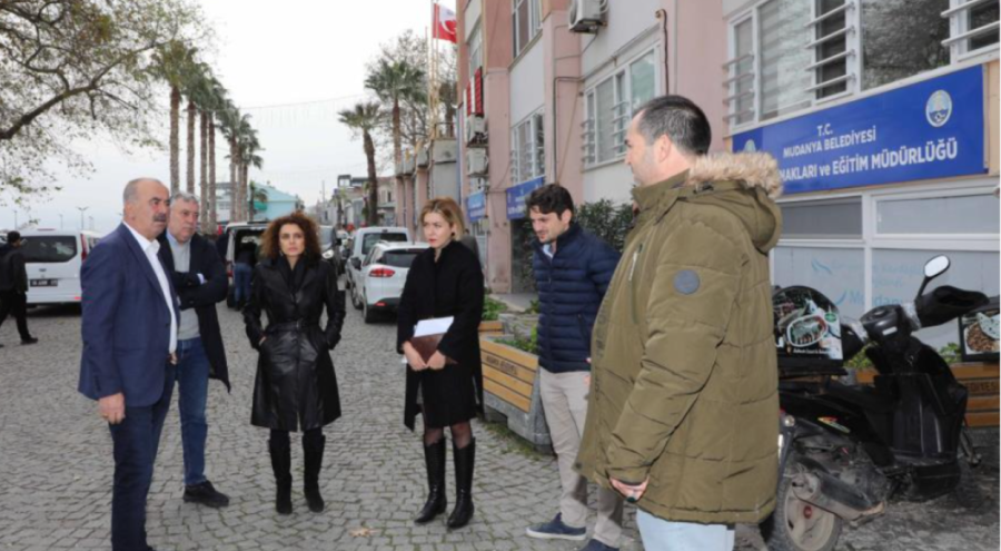 Bursa Mudanya Belediye binasında incelemeler başlatıldı