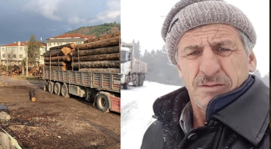 Karabük'te 60 yaşındaki kamyon sürücüsü üzerine tomruk devrilmesi sonucu yaşamını yitirdi