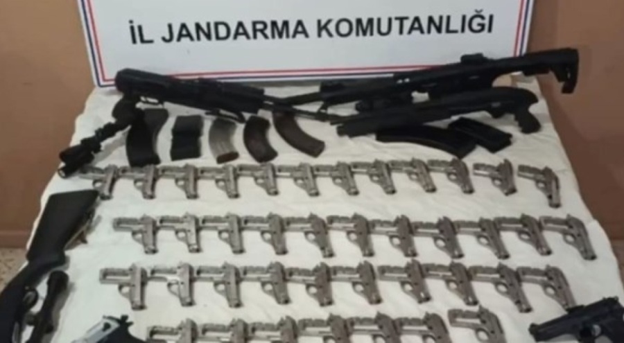 Bursa'da silah kaçakçılarına operasyon! 1264 kişi gözaltında