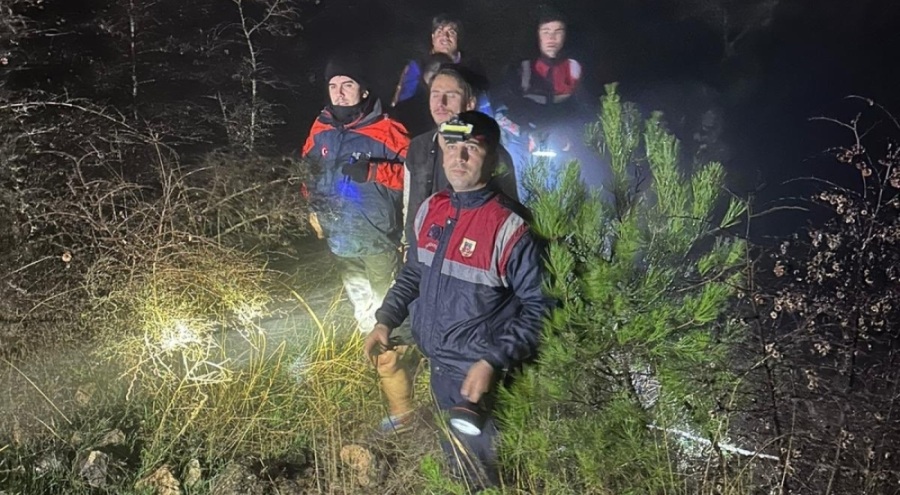 Bilecik'te kaybolan şahıs ekipler tarafından bulundu