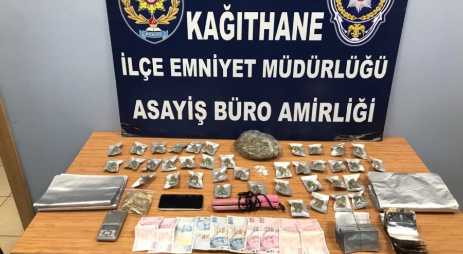 Kağıthane'de uyuşturucu operasyonu!