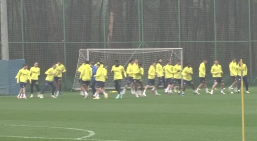 Fenerbahçe, Beşiktaş derbisi hazırlıklarını devam ettirdi