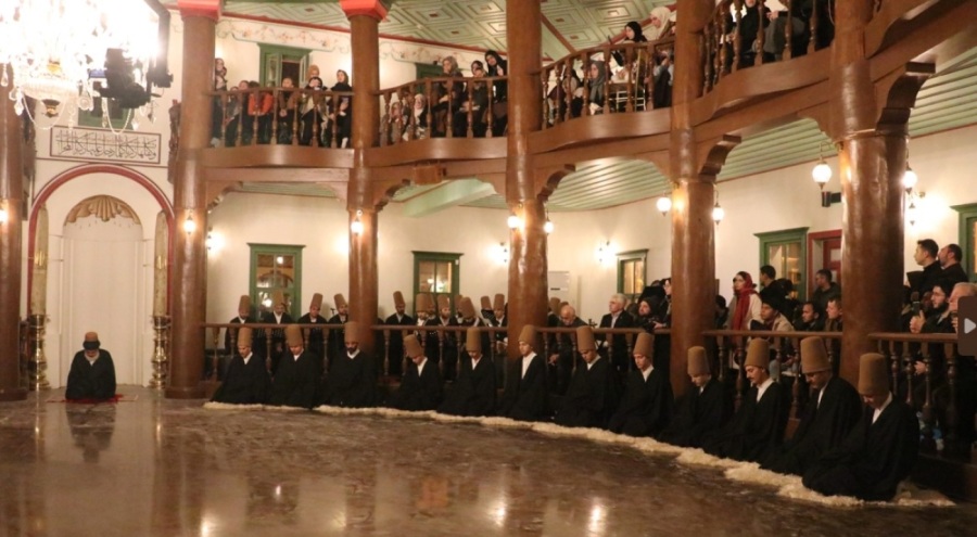 Bursa Mevlevihanesi'nde 98 yıl aradan sonra Şeb-i Arus töreni yapıldı