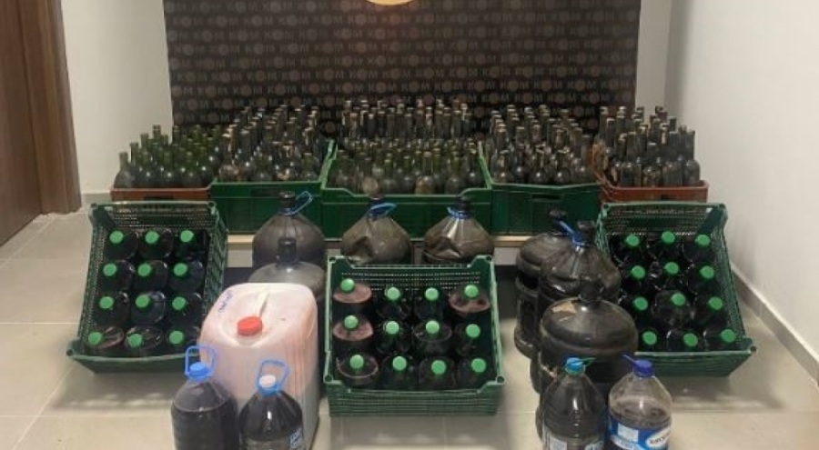 Yılbaşı öncesi sahte içki ele geçirildi