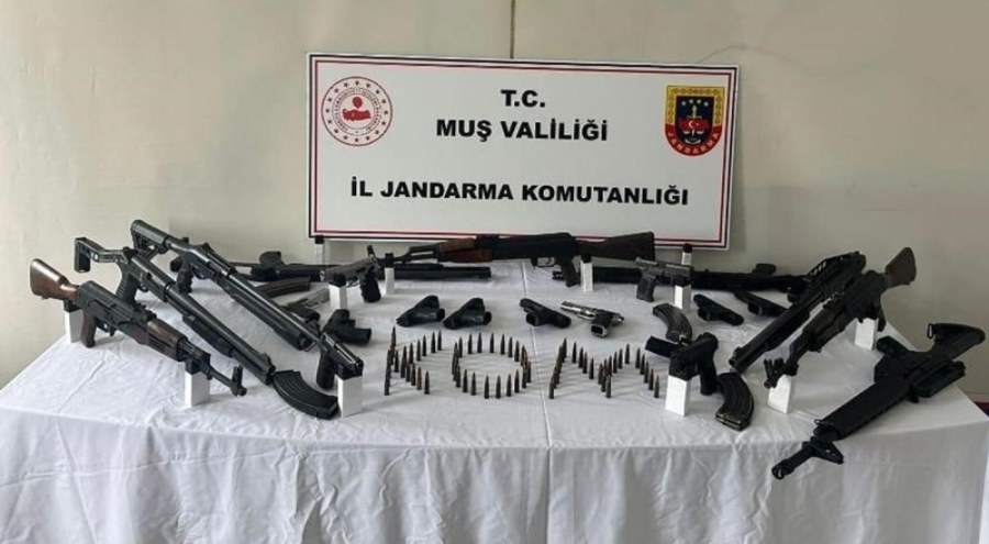 Silah ve mühimmat operasyonu! Çok sayıda tutuklama