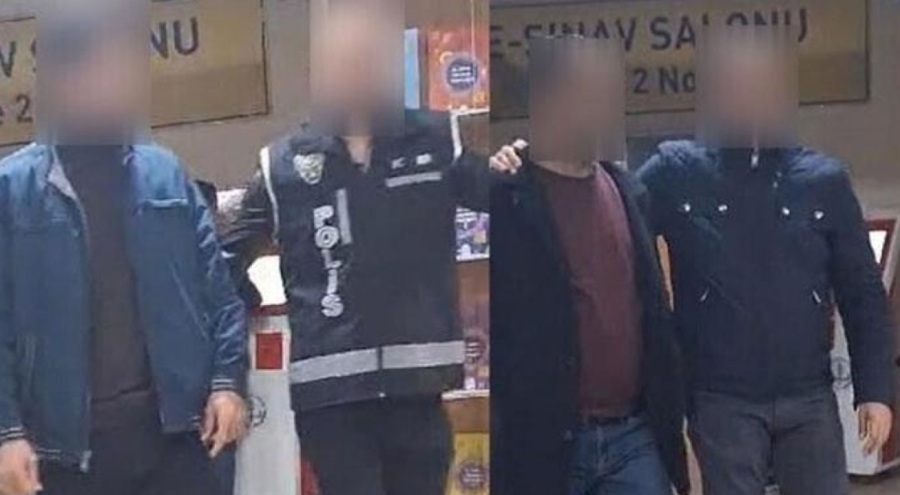 Tokat'ta MTSK e-sınavında usulsüzlük yapanlar yakalandı!