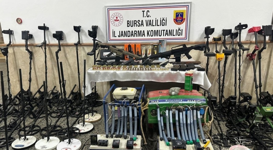 Bursa'da tarihi eser kaçakçılığı operasyonu!