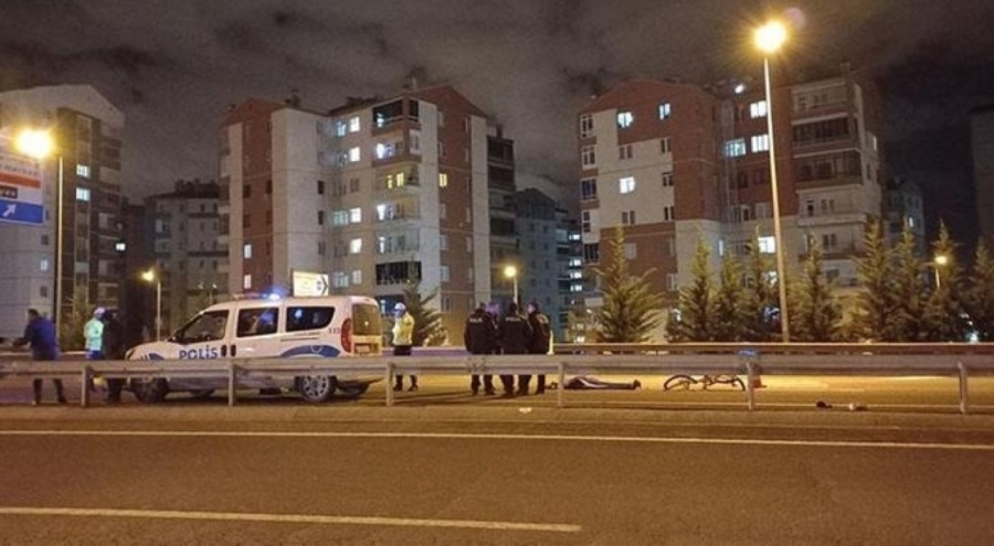 Kayseri'de otomobilin çarptığı bisikletin sürücüsü öldü