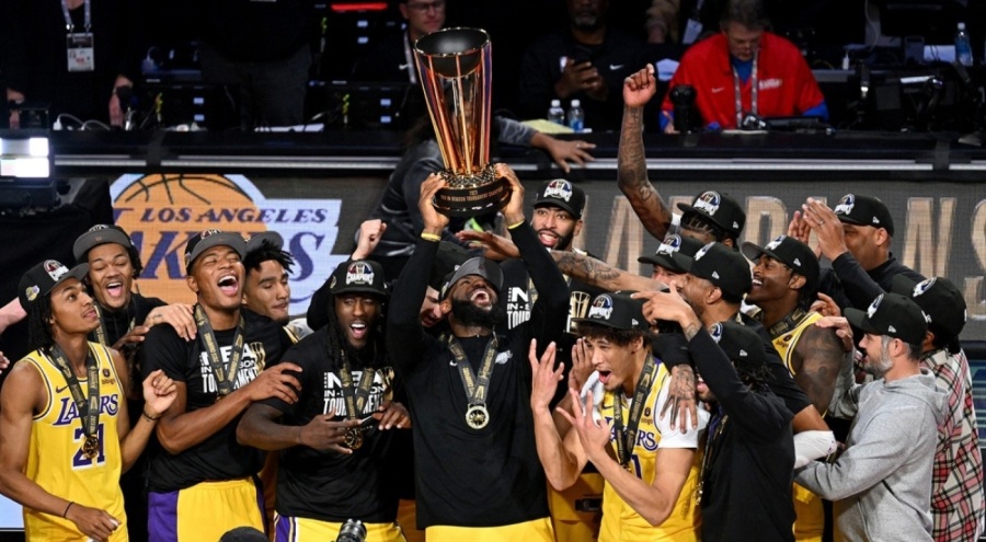 NBA'de Sezon İçi Turnuvası'nda şampiyon Los Angeles Lakers!