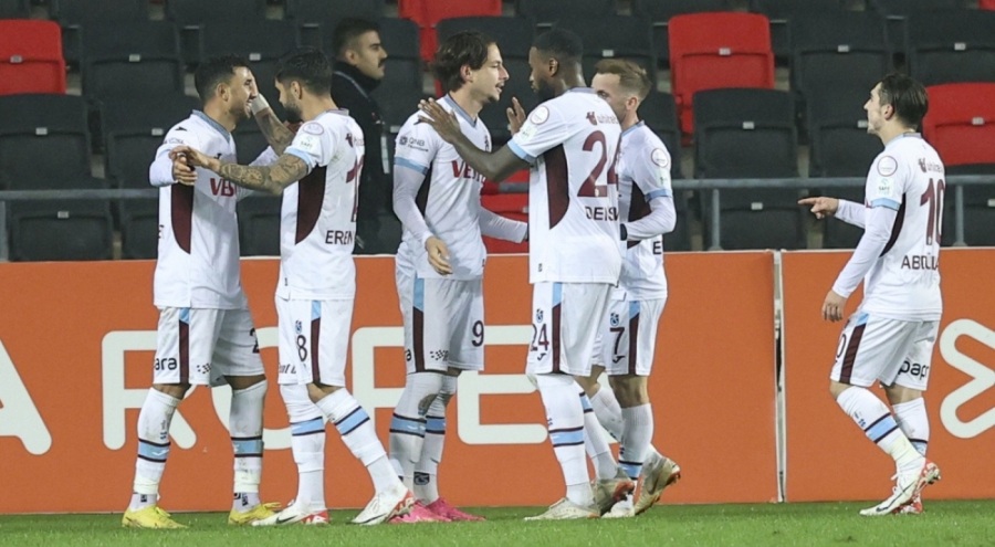 Trabzonspor Gaziantep deplasmanında 3 puanı kaptı!