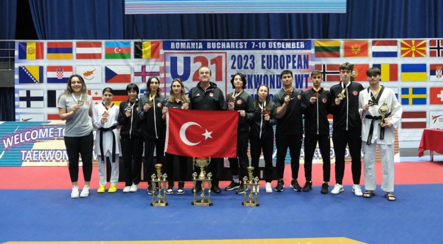 Türkiye, Avrupa Ümitler Tekvando şampiyonluğunu elde etti!