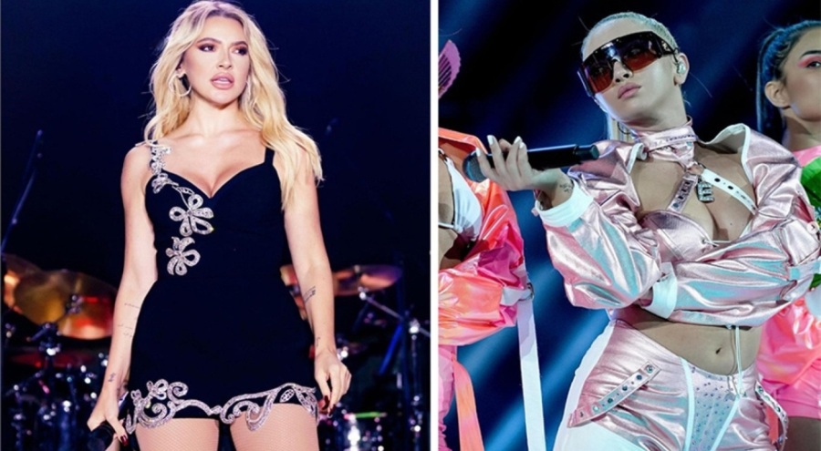 Hadise'den olay sahne şovu!