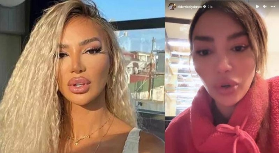 Ünlü oryantal Didem Kınalı gasbedildi