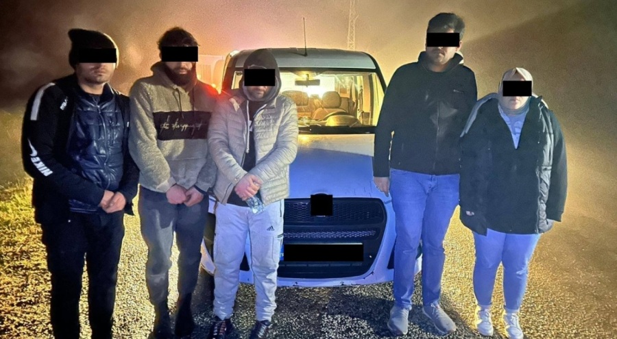 Kırklareli'nde 114 kaçak göçmen yakaladı